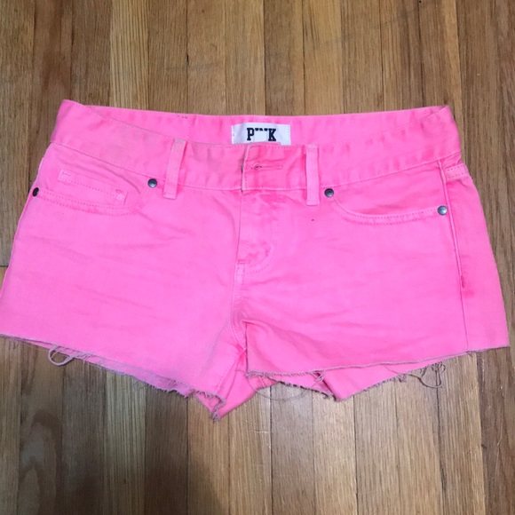 PINK Victoria's Secret Pants - Victoria secret neon pink shorts PINK Victoria's Secret Pants - Victoria secret neon pink shorts